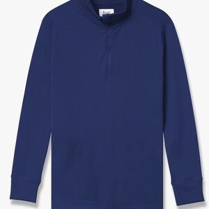 Feat Men's Blue Zip Up Sweater